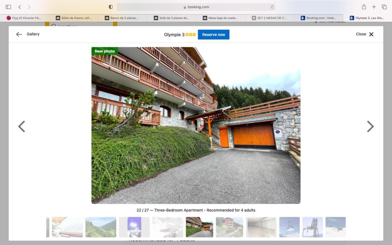 Apartament Olympie 3 Les Allues Zewnętrze zdjęcie
